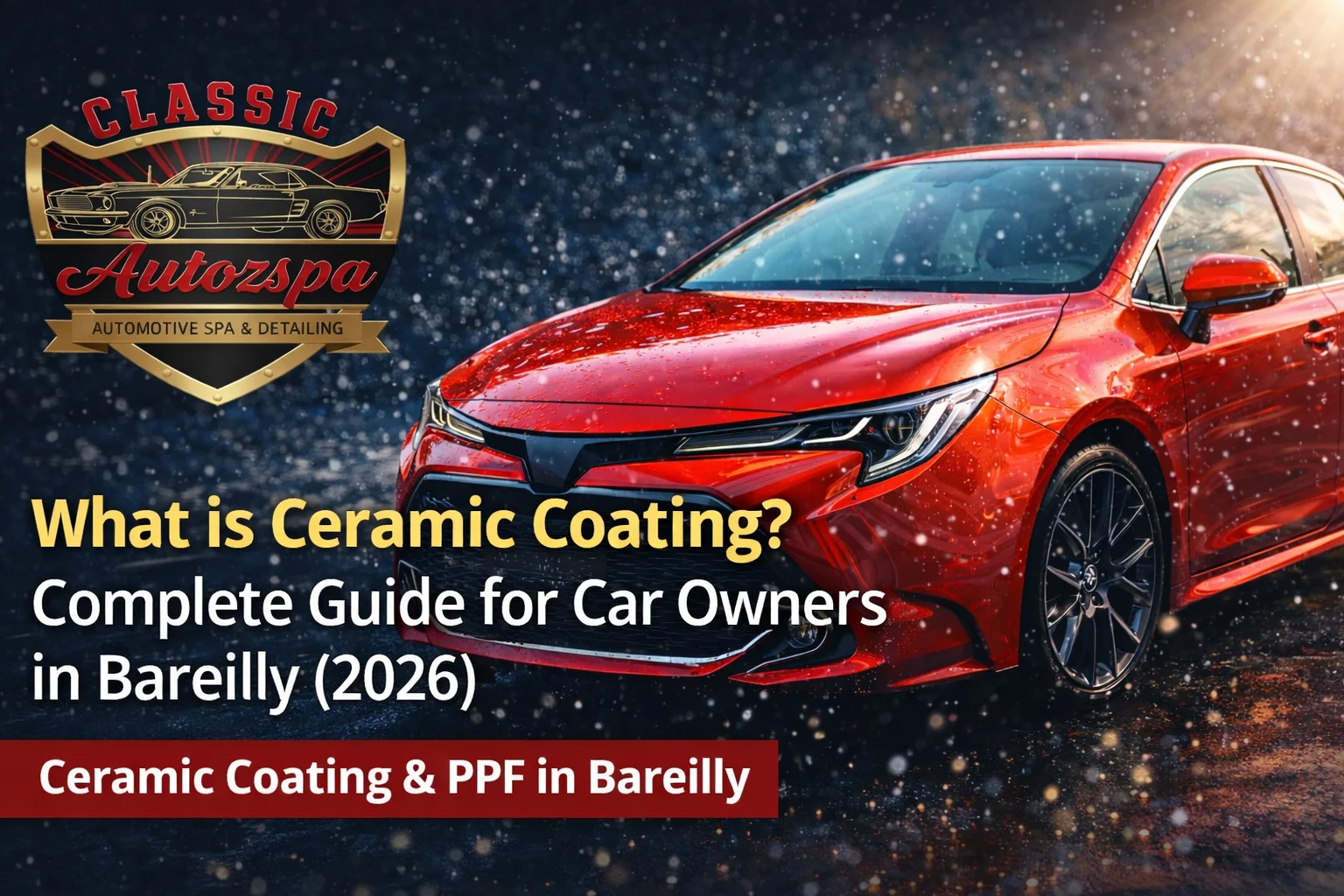 What is Ceramic Coating? Complete Guide for Car Owners in Bareilly (2026)